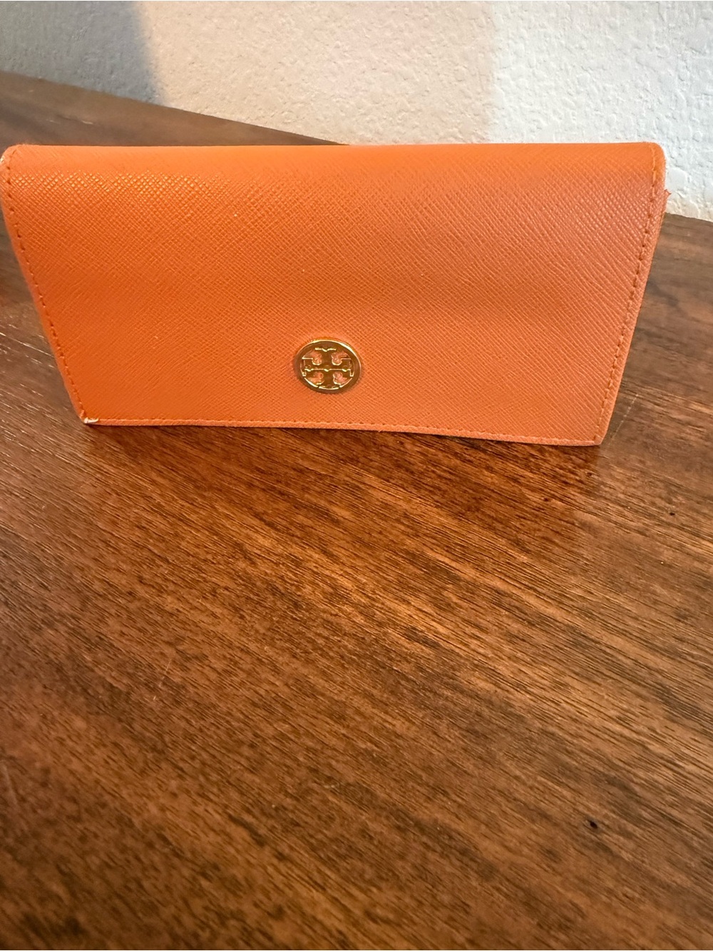 Tory Burch Orange Sunglasses case